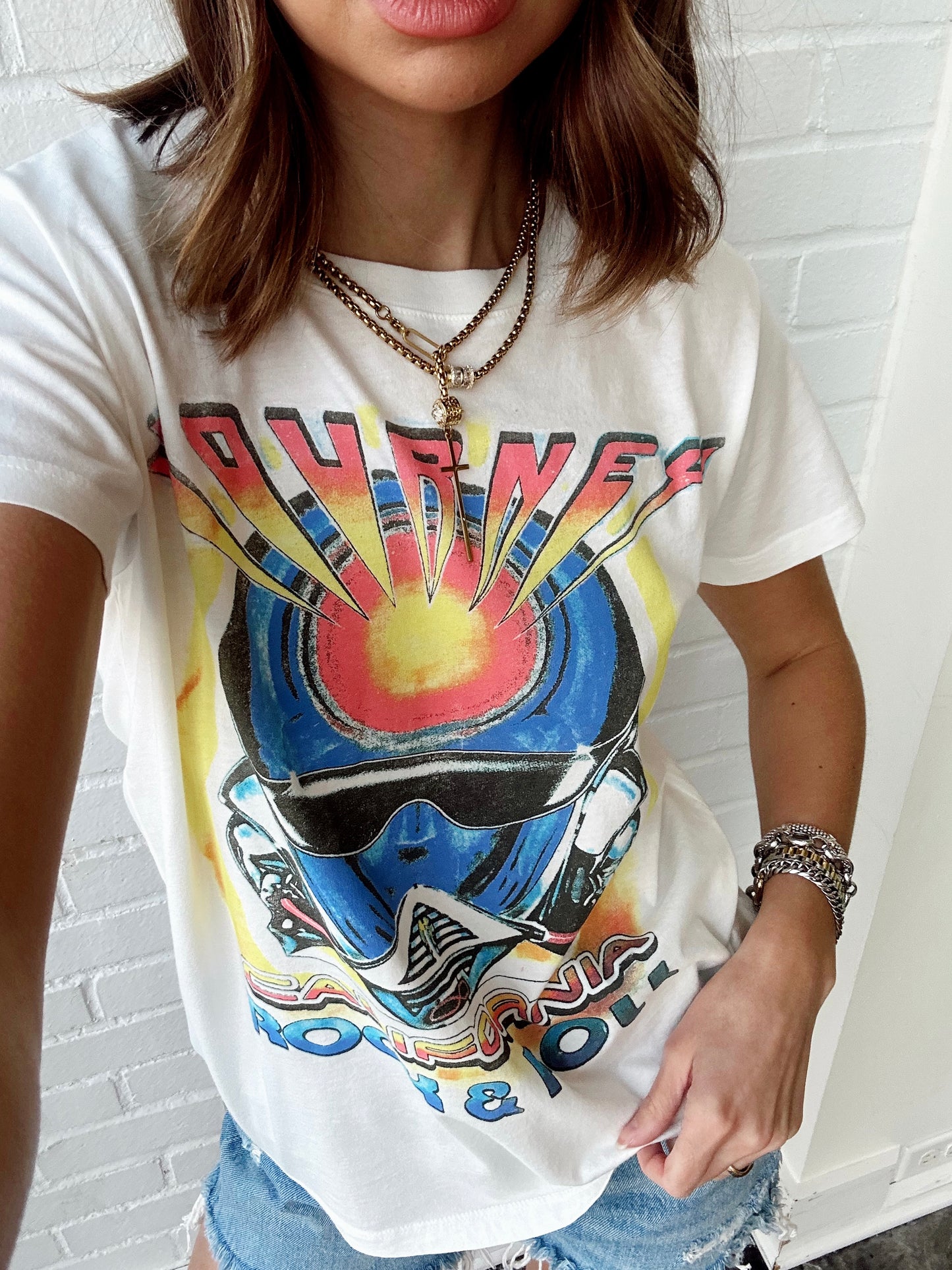 JOURNEY CALIFORNIA ROCK N ROLL TEE