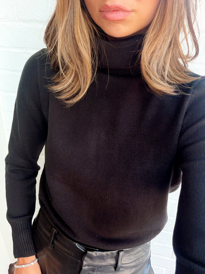 BABYSOFT TURTLENECK PULLOVER SWEATER