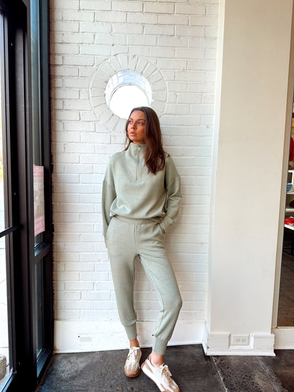 HAWLEY HALF ZIP SWEAT