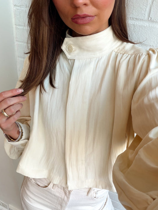 HUSTLE CROPPED JACKET