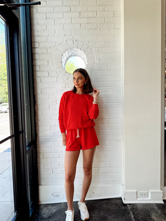 LAYLA FRENCH TERRY SWEAT SHORTS