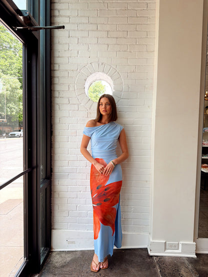 AVAH MESH DRESS