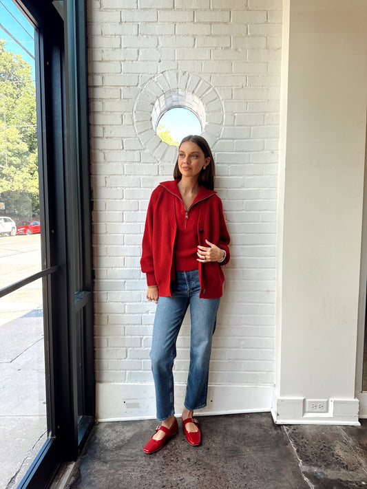 SITGES BUTTON THROUGH KNIT