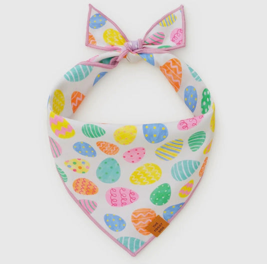 EASTER EGGS REVERSIBLE DOG BANDANA