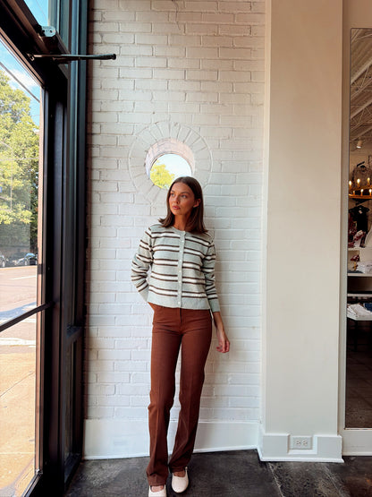 MEDINA STRIPE CARDIGAN