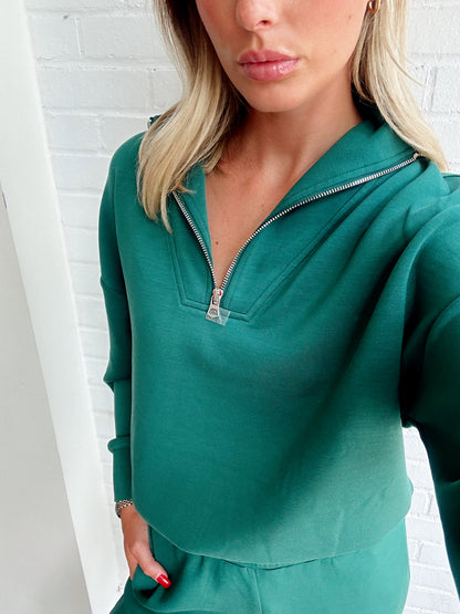 HAWLEY HALF ZIP SWEAT