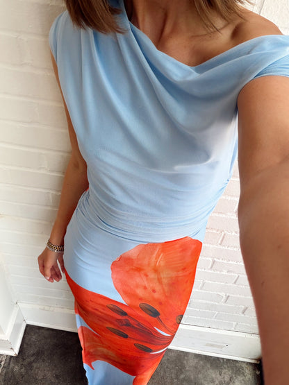 AVAH MESH DRESS