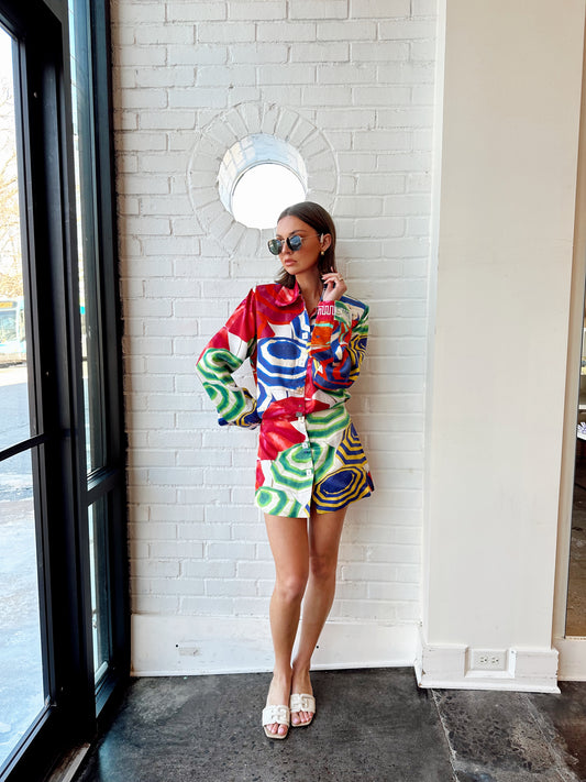 RIVIERA SHIRT DRESS
