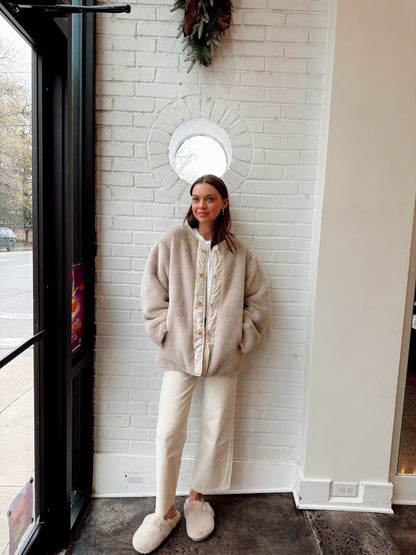 REVERSIBLE FUR LINER JACKET