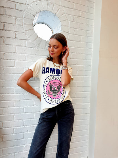 RAMONES CLASSIC SEAL TOUR TEE