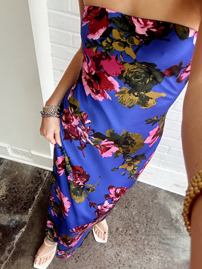 MIDNIGHT FLORAL DRESS