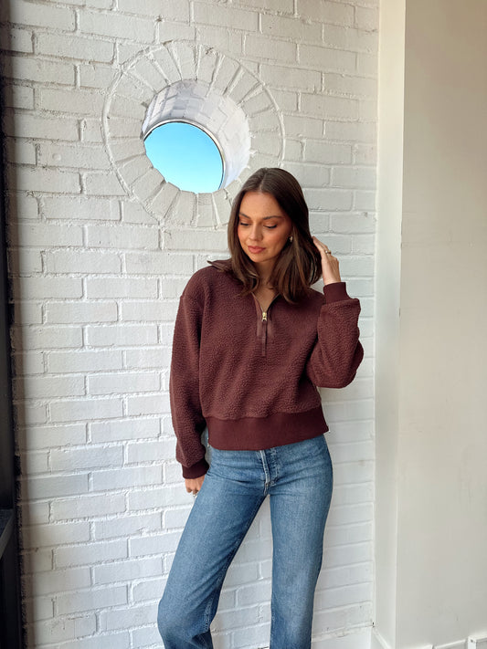 ROSELLE HALF ZIP FLEECE