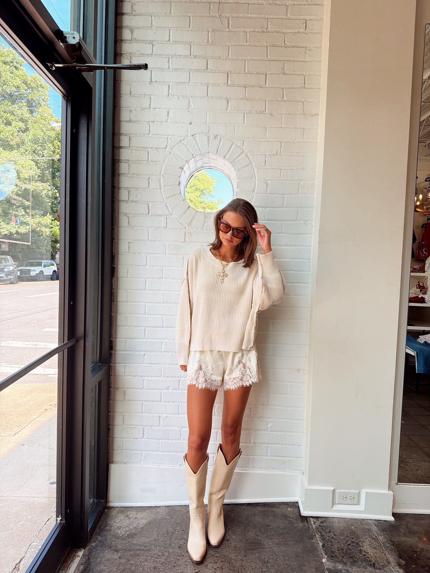 MOCKNECK SWEATER