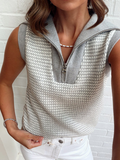 PETERSON HALF ZIP KNIT