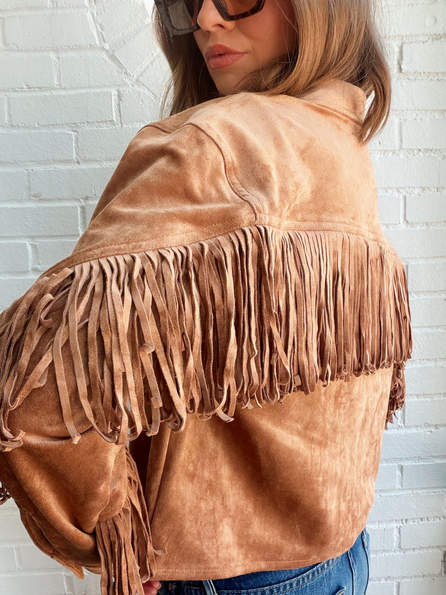 MAPLE SUGAR FRINGE JACKET