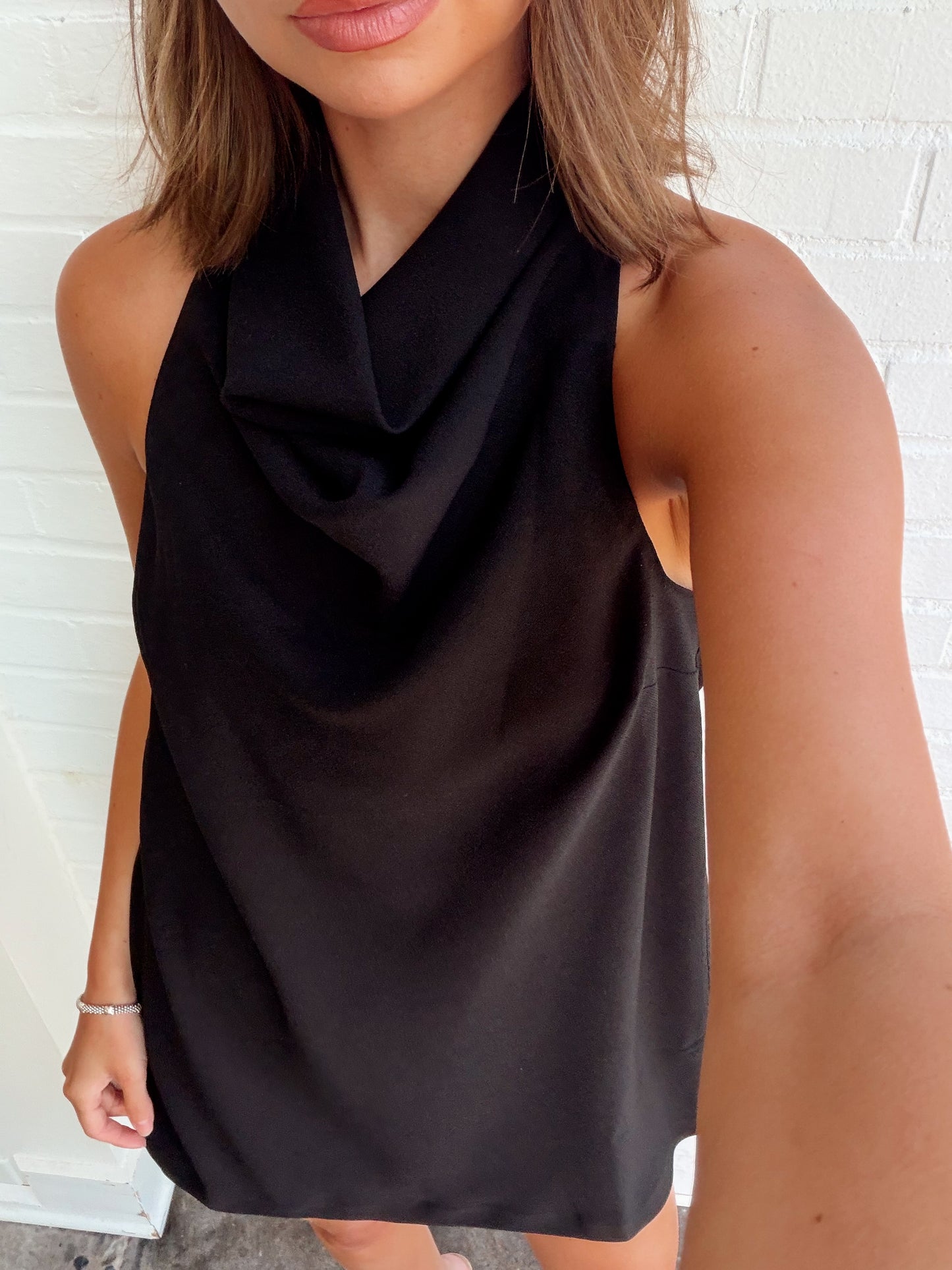 MINI HALTER DRESS