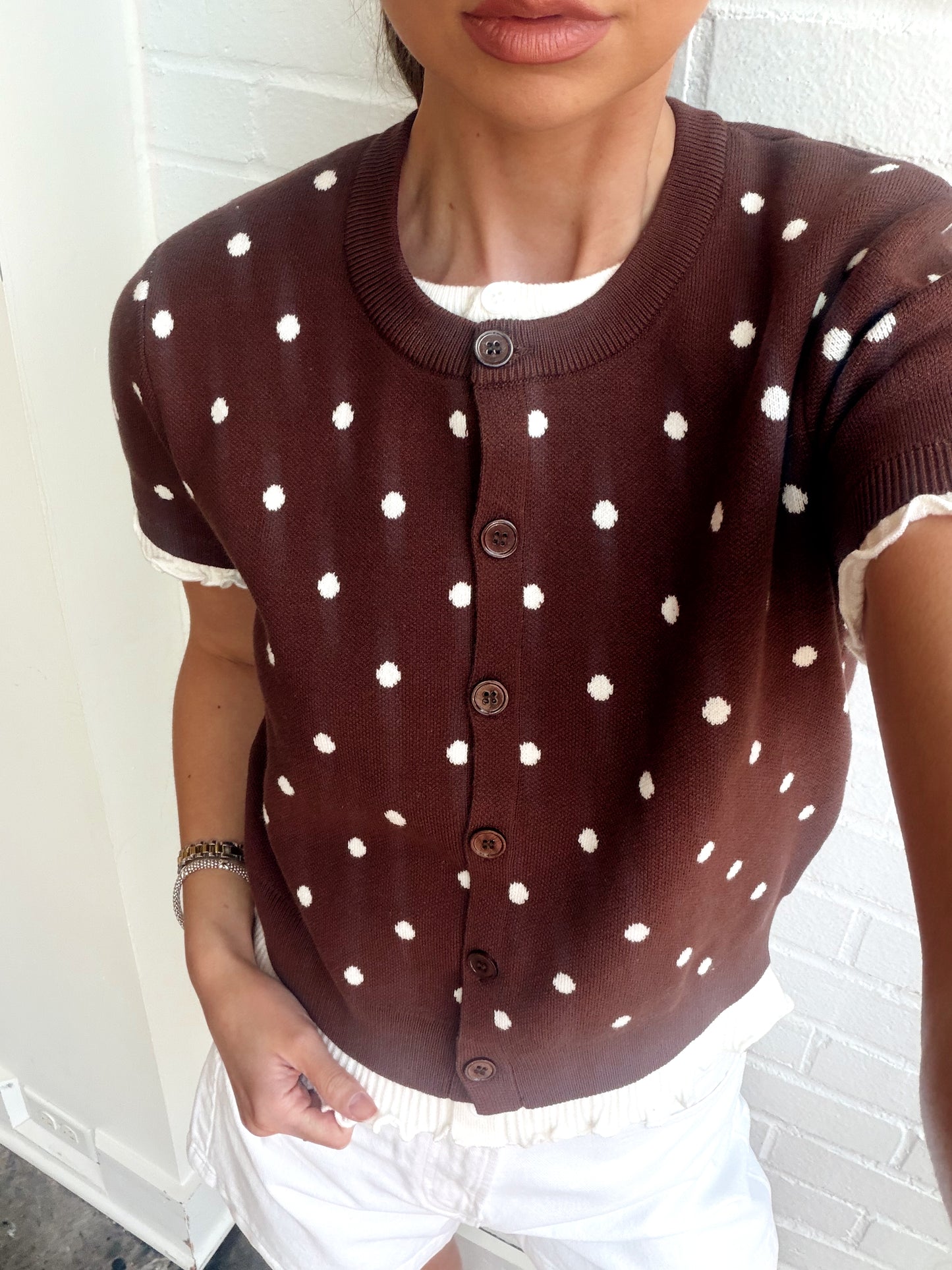 DOLLIE LAYERED SWEATER