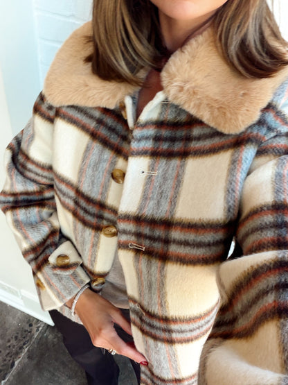 ARCHOR PLAID JACKET