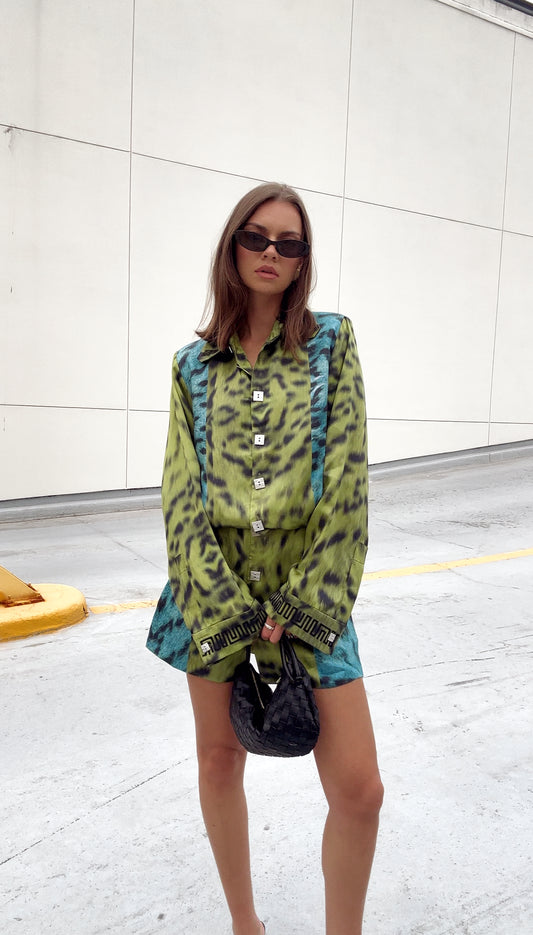 LYNX SHIRT DRESS