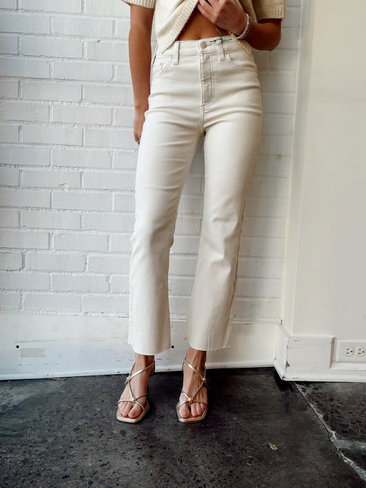 LENNON HIGH RISE CROP BOOT- SANDSTONE