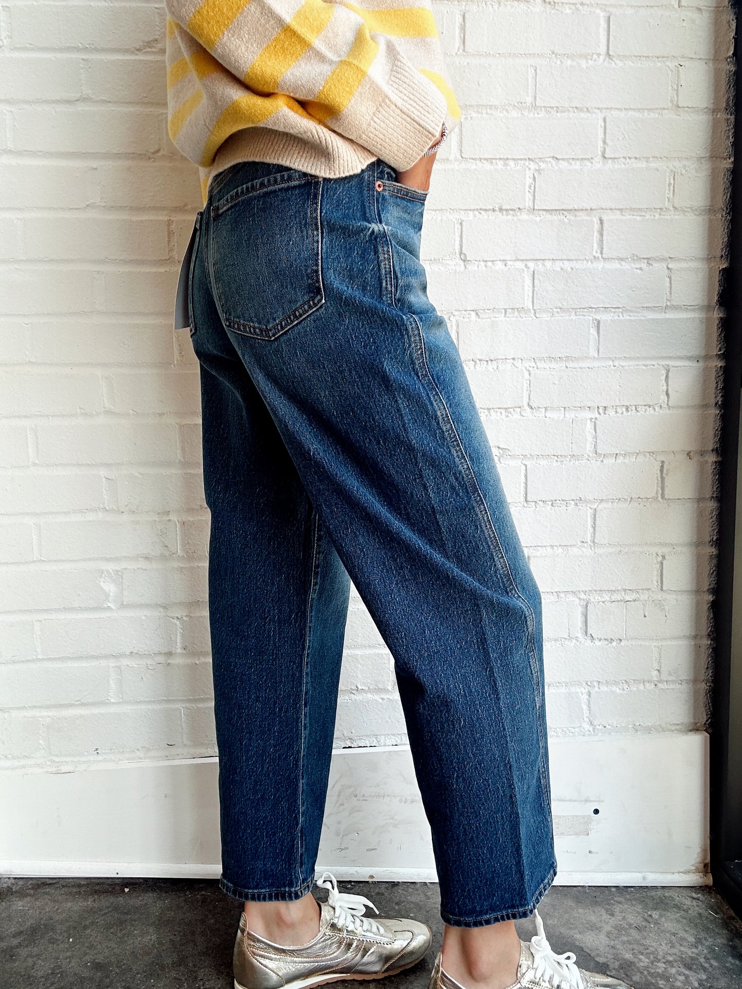 WESTWARD HIGH RISE BARREL LEG