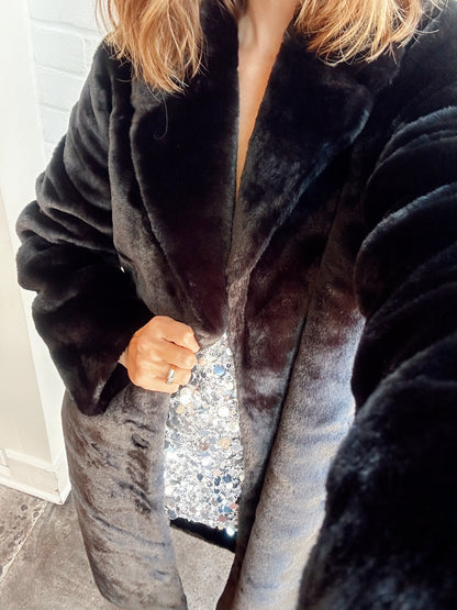 FAUX FUR COAT