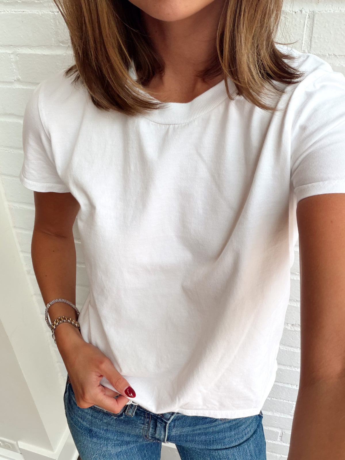 SPRINGSTEEN RINGSPUN COTTON TEE