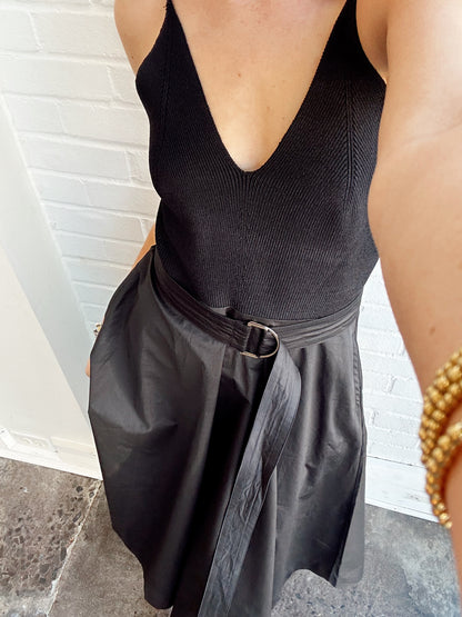 PHOENIX MIDI COMBO DRESS