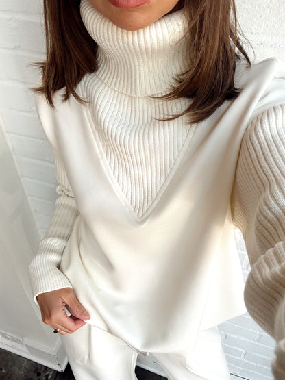 HANNAH COWL NECK SWEAT