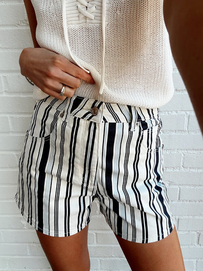 MIRAGE SHORT- PAROS STRIPE