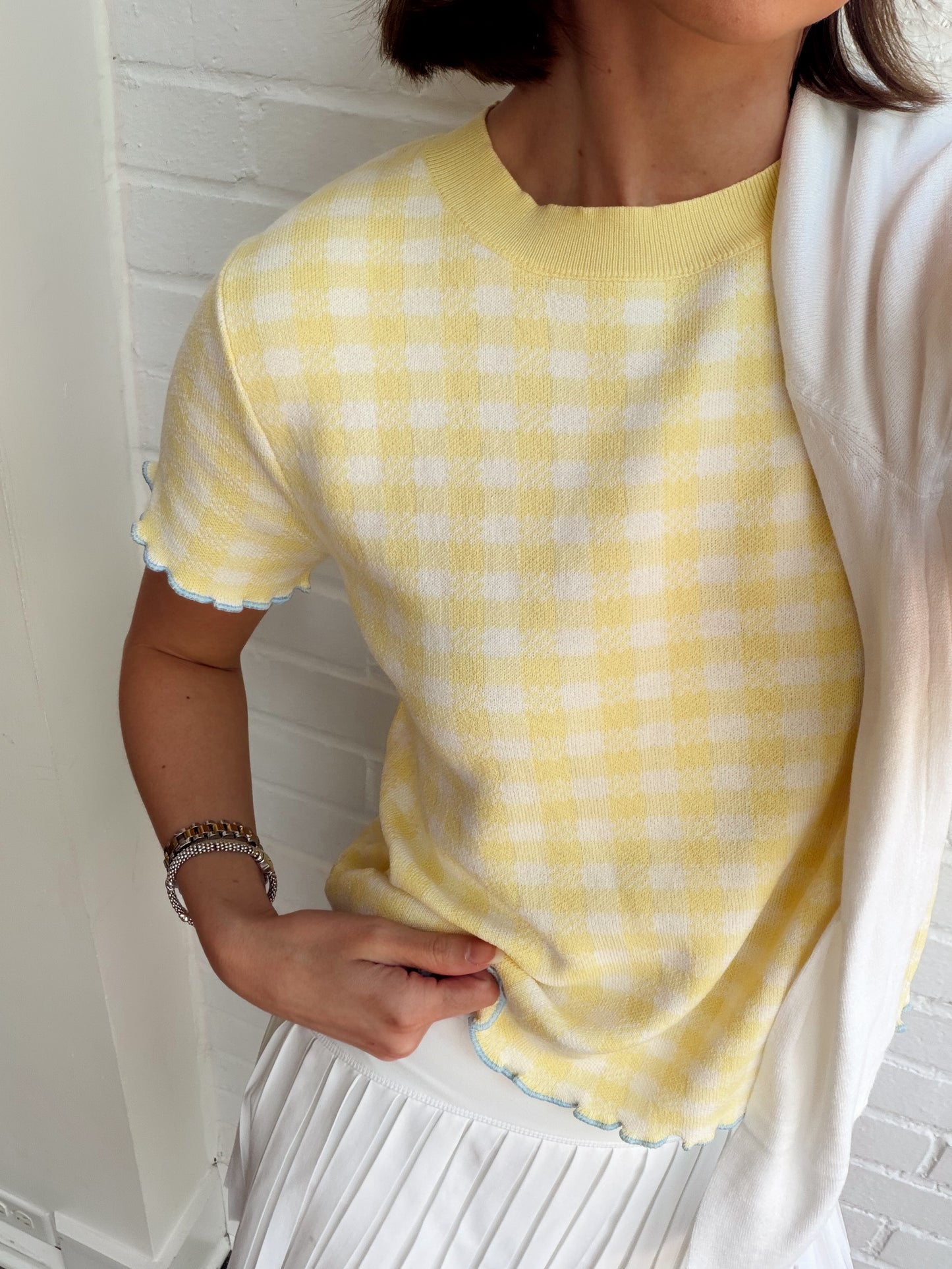 POPPY LETTUCE EDGES SWEATER TEE