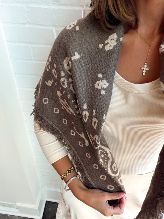 LUMMIE SCARF- MINK