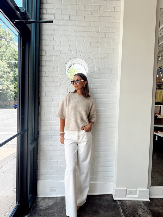 SHILOH S/S CREWNECK SWEATER