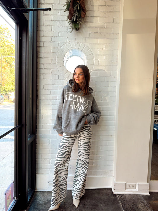 FLEETWOOD MAC LOGO OVERSIZED HOODIE