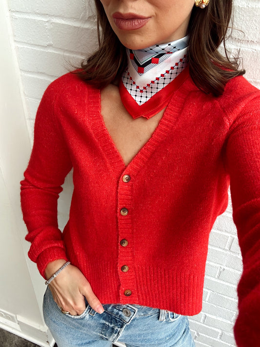 SCHOOL GIRL CARDI