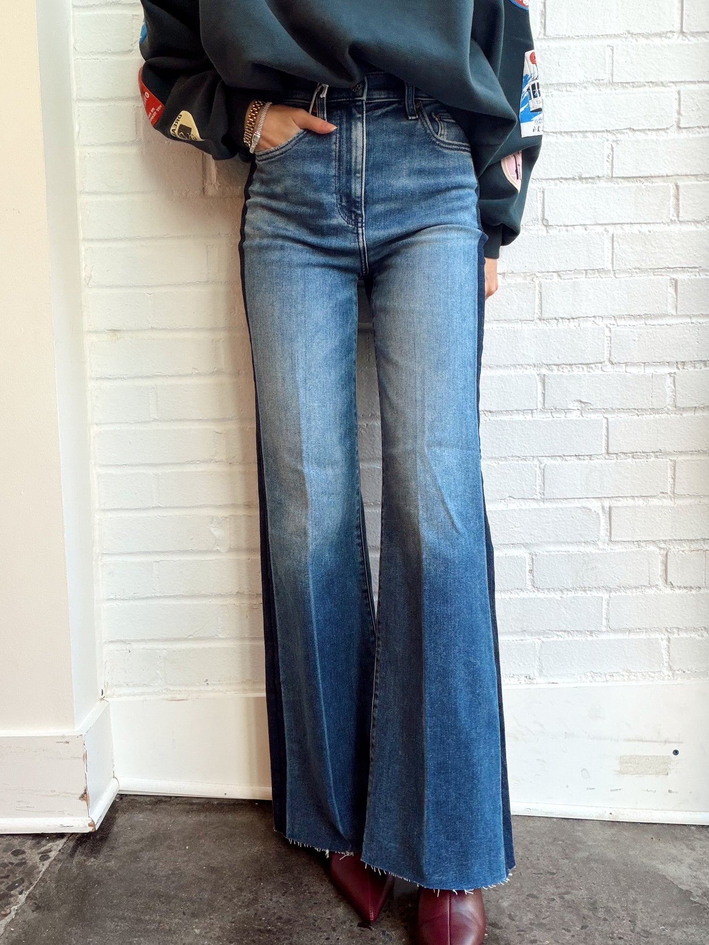 FAR OUT HIGH RISE WIDE LEG