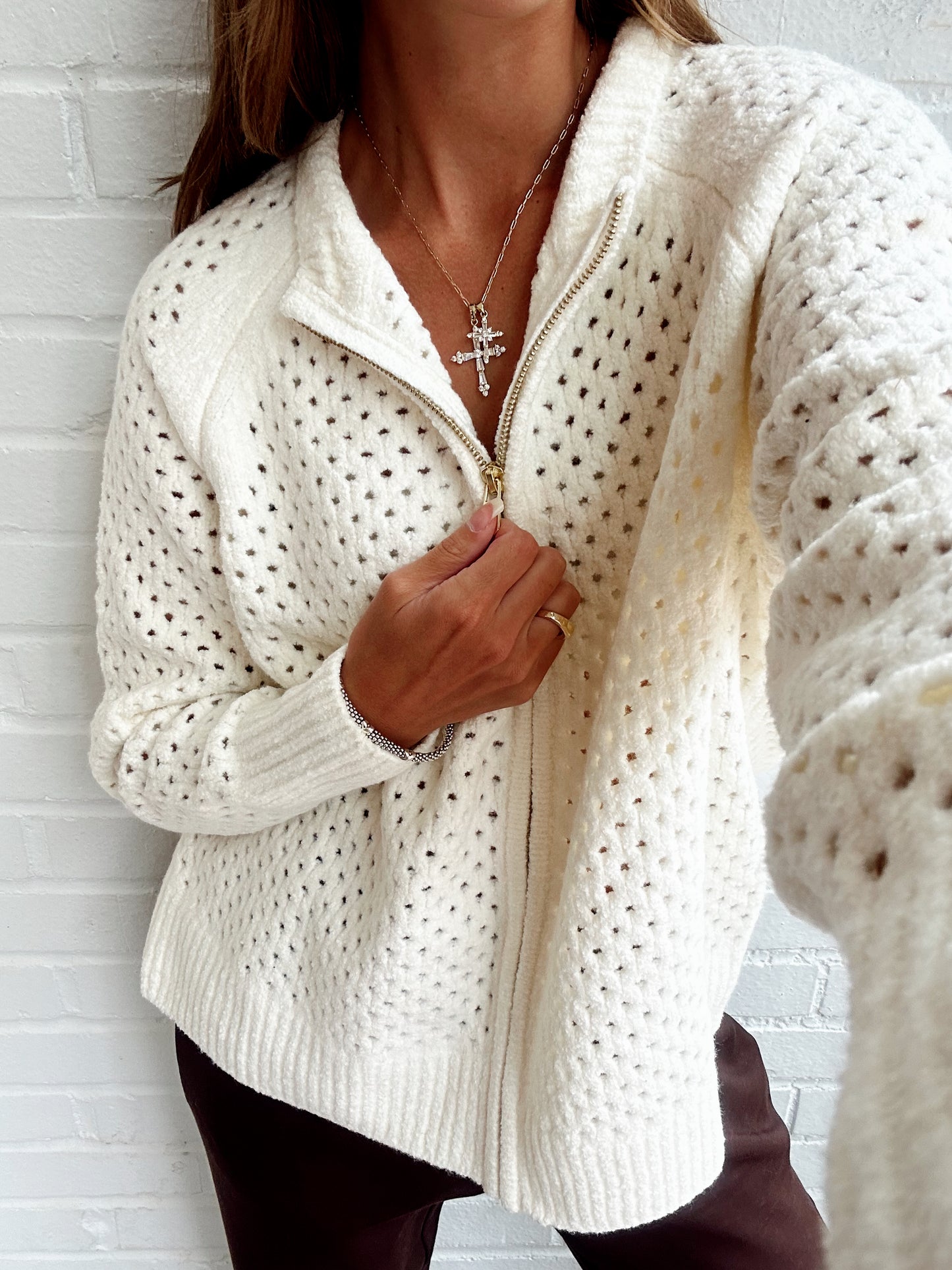 MARTA BOUCLE KNIT JACKET