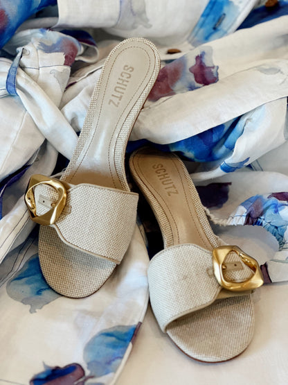 OLGA KITTEN HEEL