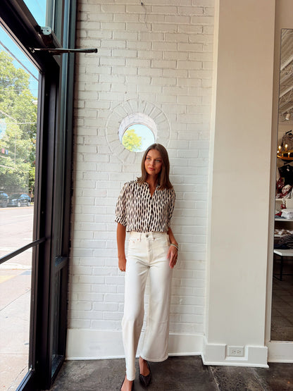 EDEN BUTTON BLOUSE