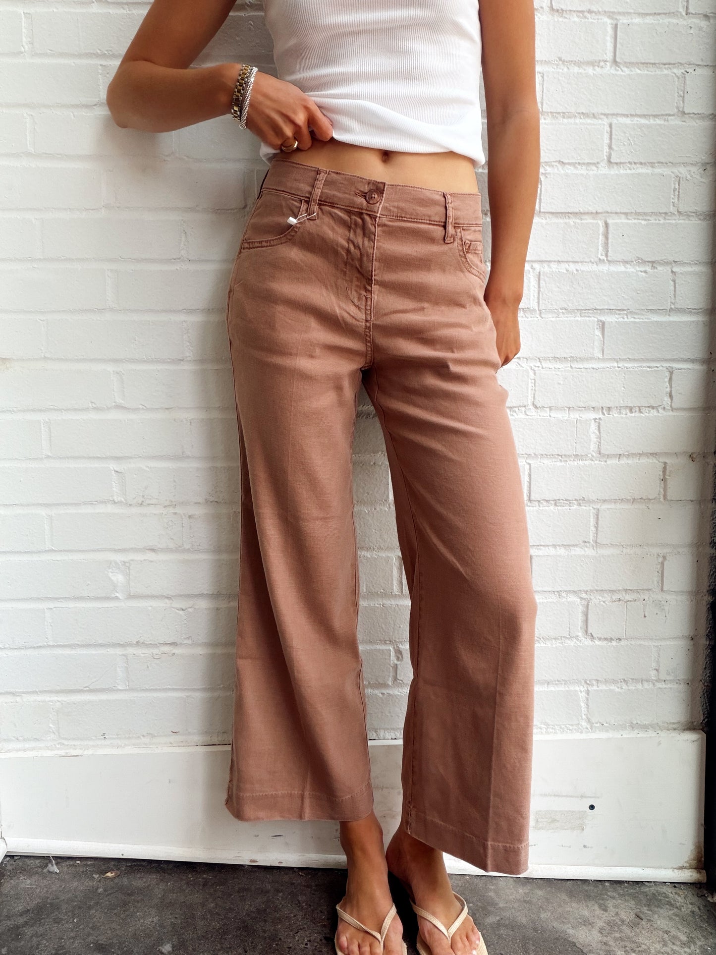 ANABELLE CROP WIDE LEG