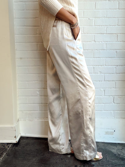 MODERN SATIN TROUSER