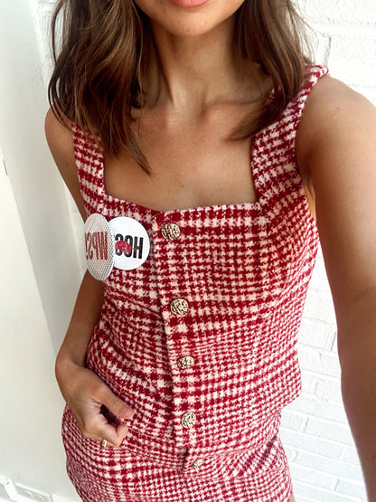 SQUARE NECK SLVLSS TOP