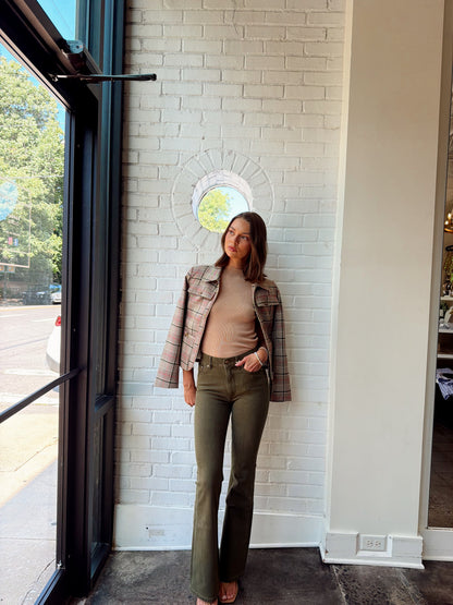 BRIDGET BOOT HIGH RISE INSTASCULPT 31.5"- PINE