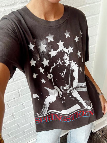 BRUCE SPRINGSTEEN ROCKIN AMERICAN MERCH TEE