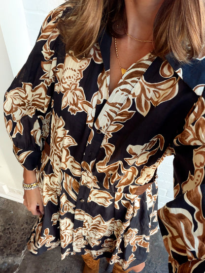 BAILEY DRESS W/ BUCKLE DETAIL