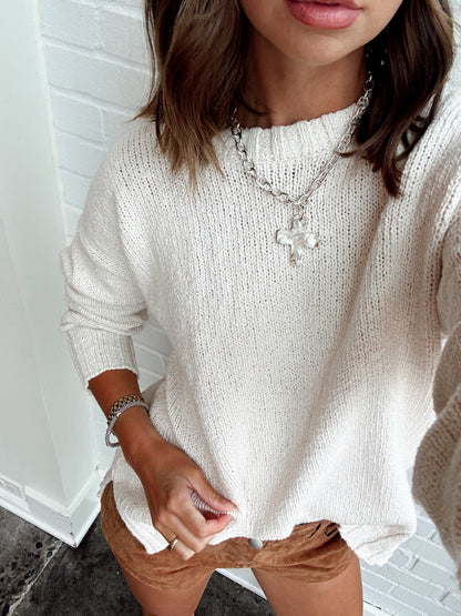 BECK TEXTURED SWEATER