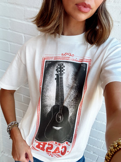 JOHNNY CASH GUITAR WEEKEND TEE