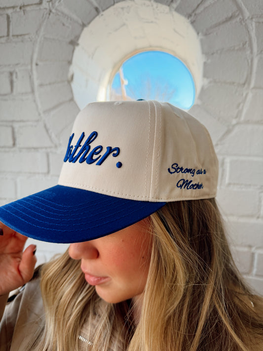 STRONG AS A MOTHER CANVAS HAT