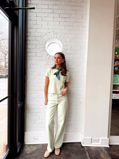 ARC JEAN 32"- MINT CREAM