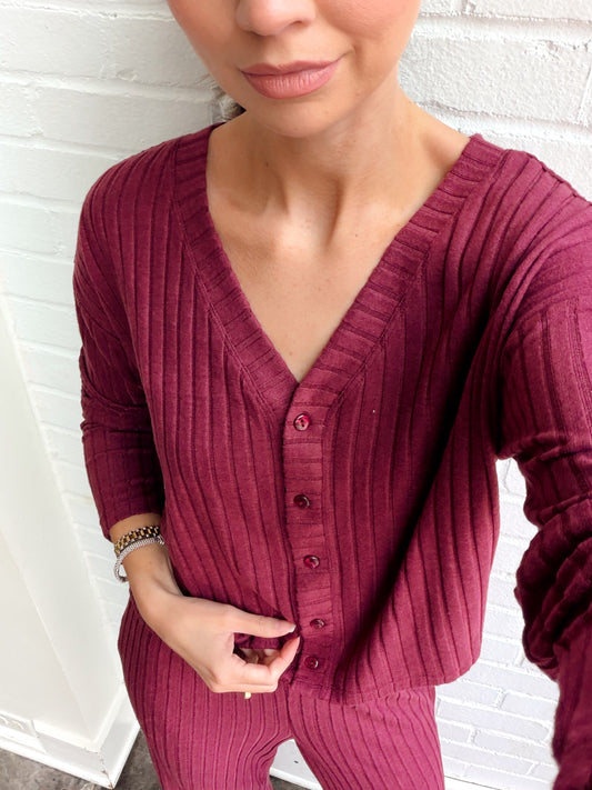 MARA RIB CARDIGAN